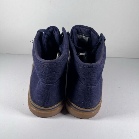 Fila Mid Blue/Gum Canvas Lace Up Athletic Skateboard Shoes Men's Size 11 - Picture 4 of 8